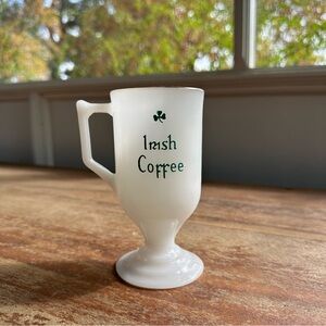 Vintage Milk Glass - Irish Coffee